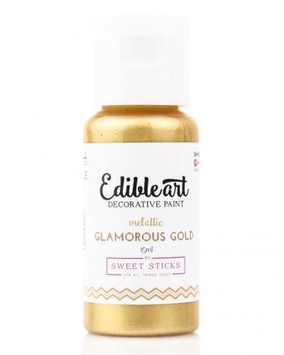 Edible Art Paint – Glamorous Gold