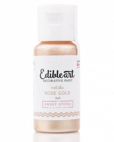 Edible Art Paint – Rose Gold