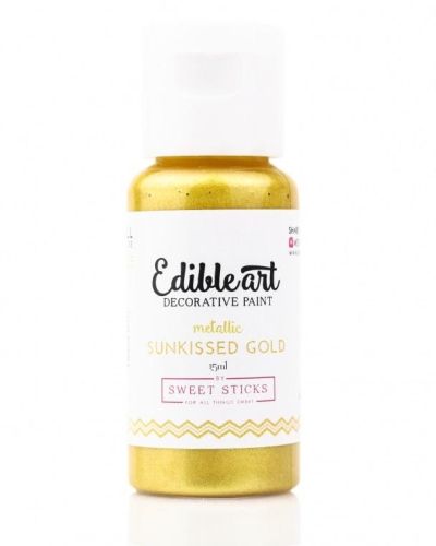 Edible Art Paint – Sunkissed Gold