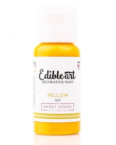 Edible Art Paint – Yellow