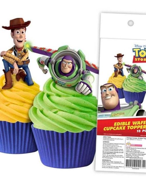 Edible Wafer Cupcake Toppers – Toy Story