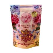 Secret Kiwi Kitchen Edible Dried Flowers – Mixed Botanicals
