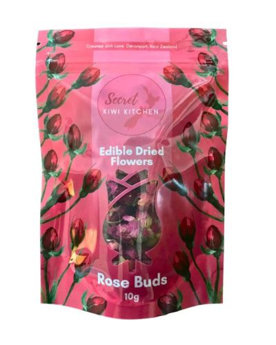 Secret Kiwi Kitchen Edible Dried Flowers – Rose Buds