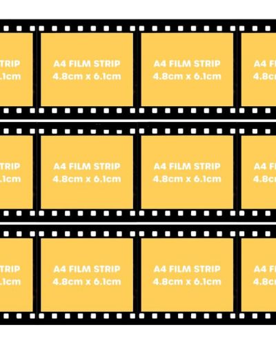 Custom Edible Icing Image – A4 Film Strip