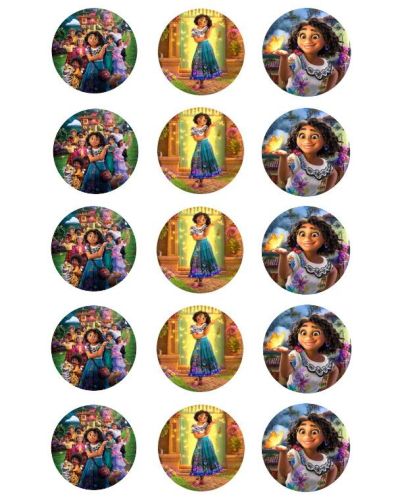 Edible Icing Cupcake Images – Encanto