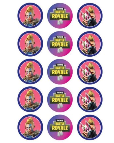 Edible Icing Cupcake Images – Fortnite