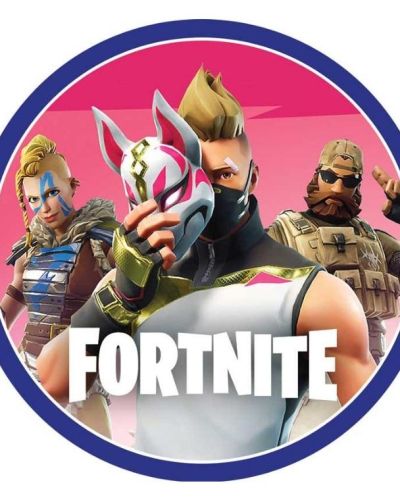 Edible Icing Image – Fortnite Round