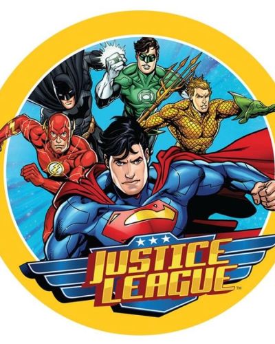 Edible Icing Image – Justice League Round