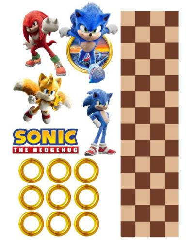 Edible Icing Image – Sonic Icons