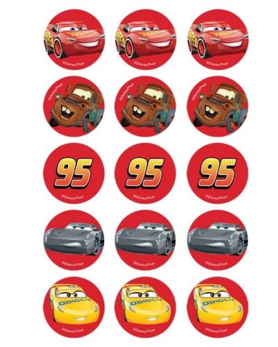 Edible Icing Cupcake Images – Cars