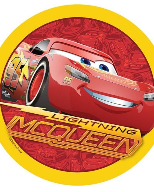 Edible Icing Image – Cars Round