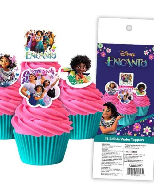 Edible Wafer Cupcake Toppers – Encanto