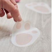 Eggciting Easter Bunny Footprint Floor Stickers