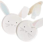 Eggciting Easter Bunny Plates 8pk