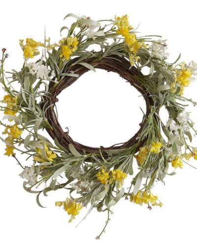 Eggciting Easter Foliage Wreath