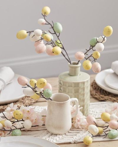 Eggciting Easter Stems & Eggs Decorations