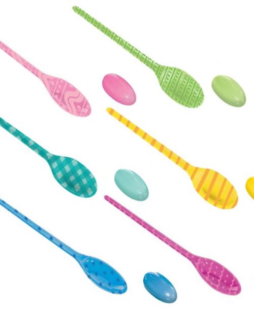 Egg & Spoon Game 6pk