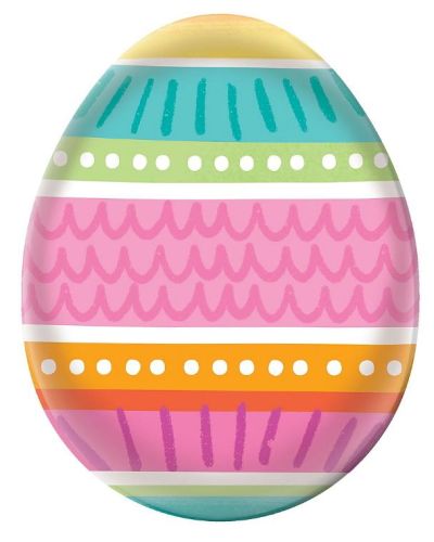 Egg Shaped Melamine Platter