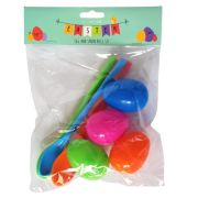 Egg & Spoon Race Set 4pk