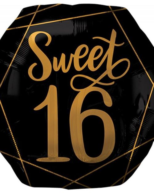 Elegant Sweet Sixteen SuperShape Foil Balloon
