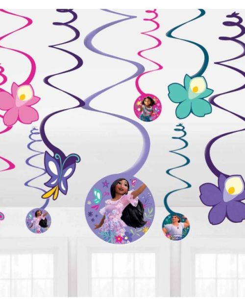 Encanto Hanging Spiral Decorations