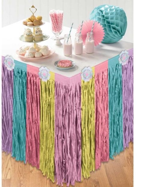 Enchanted Unicorn Table Skirt