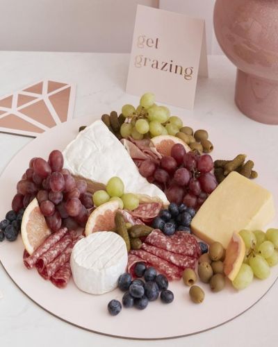 Rose Gold & Pink Enagement Ring Grazing Board Kit