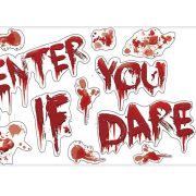 Enter If You Dare Vinyl Clings
