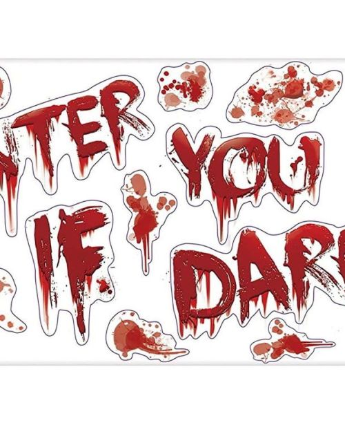 Enter If You Dare Vinyl Clings