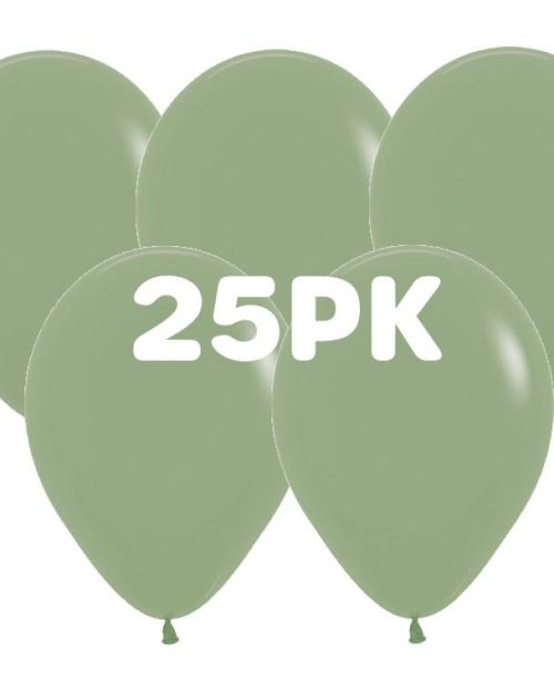 Eucalyptus Balloons 25pk