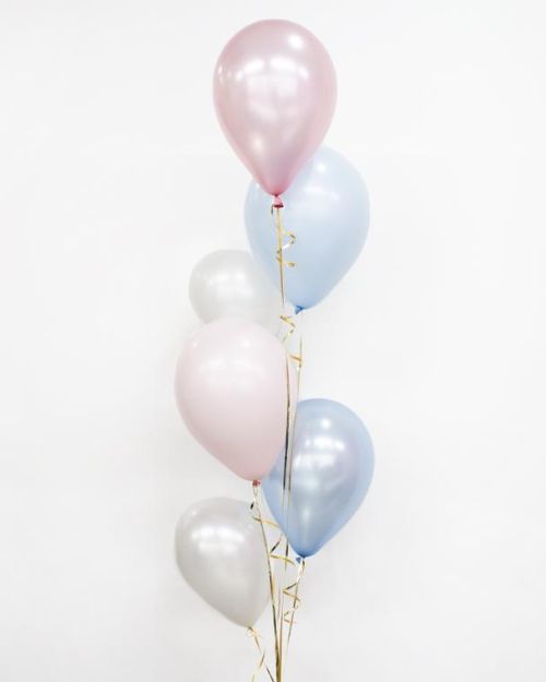 Plain Balloon Mix – Oh Baby! 6pk