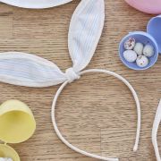 Fabric Bunny Ears Headband