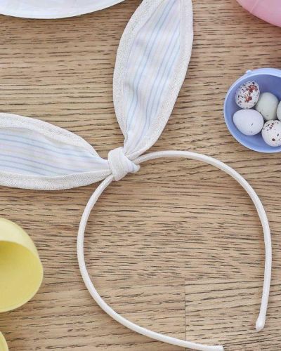Fabric Bunny Ears Headband