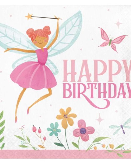 Fairy Forest Lunch Napkins 16pk