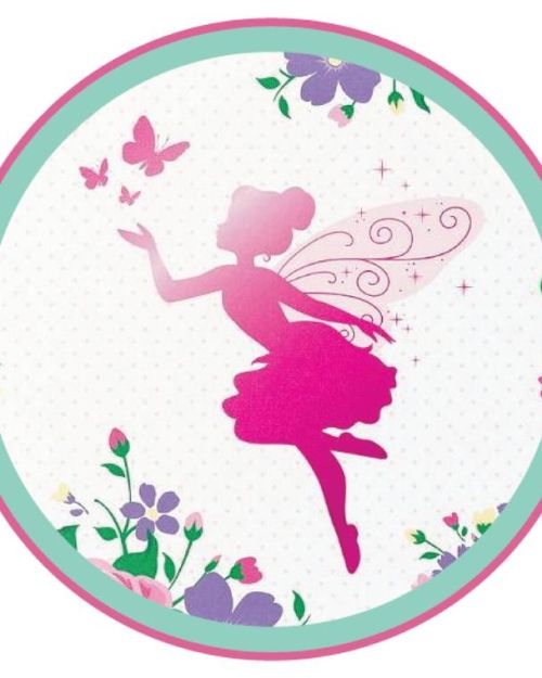 Edible Icing Image – Fairy Round