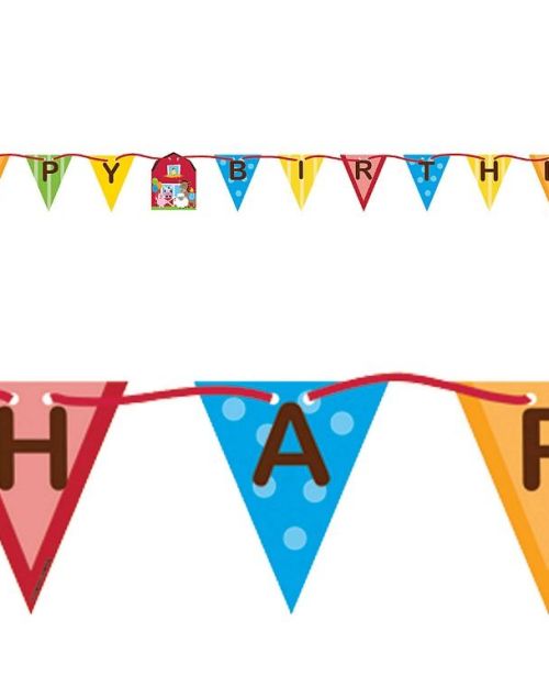 Farmhouse Fun Flag Banner