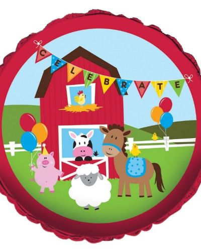Farmhouse Fun Foil Balloon