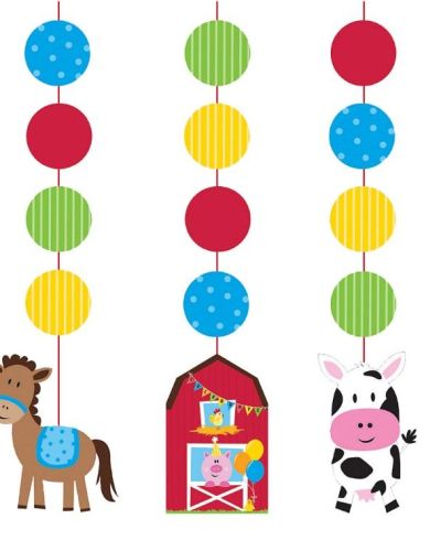 Farmhouse Fun Hanging Cutout Decorations