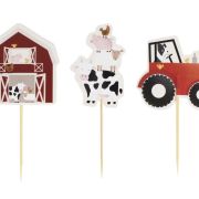 Farm Friends Cupcake Toppers 12pk