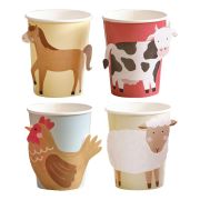 Farm Friends Party Cups 8pk