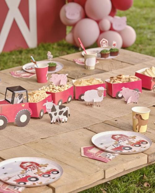 Farm Friends Tractor & Trailer Treat Holder