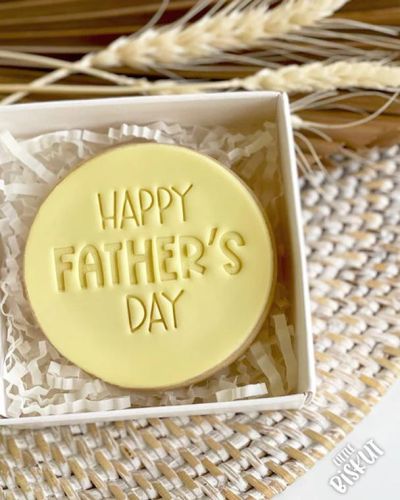Little Biskut Happy Father’s Day Embosser