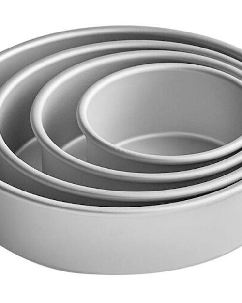 Fat Daddio’s 4pce Round Cake Pan Set