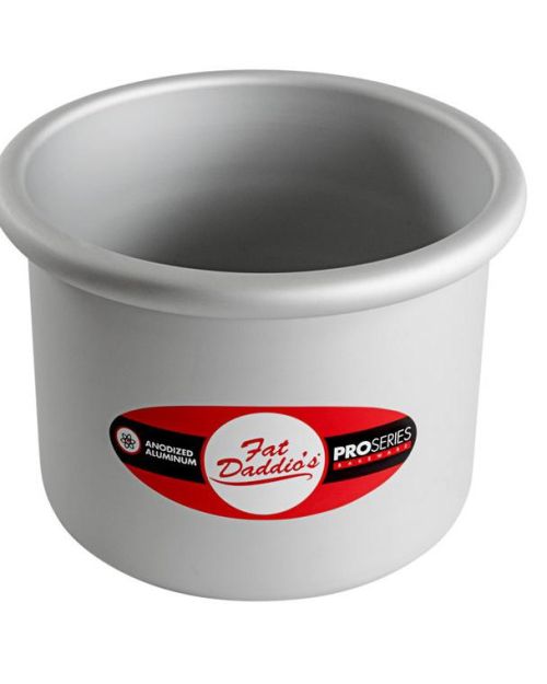 Fat Daddio’s Round Extra Deep Cake Pan 4×5 Inch