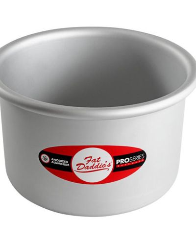 Fat Daddio’s Round Extra Deep Cake Pan 4×6 Inch