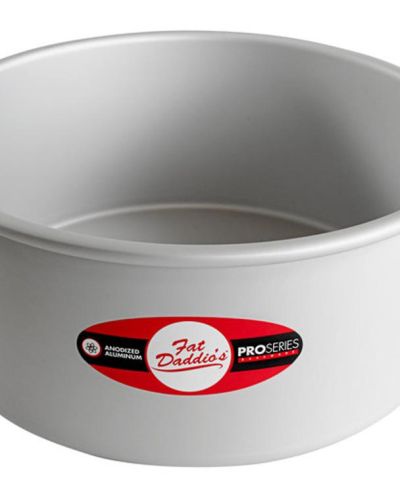 Fat Daddio’s Round Extra Deep Cake Pan 4×9 Inch
