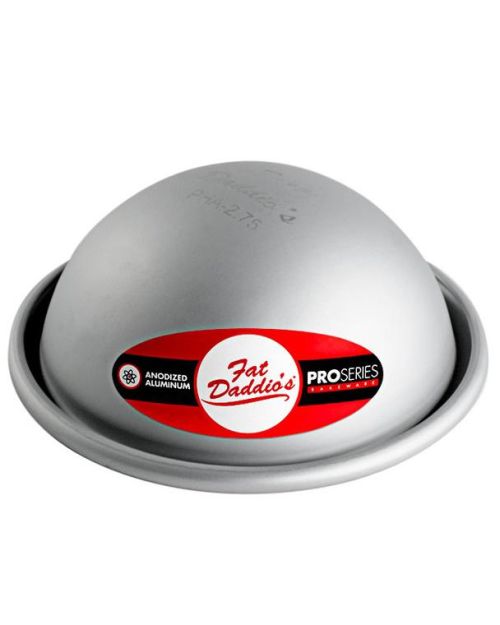 Fat Daddio’s Hemisphere Cake Pan 2.75in