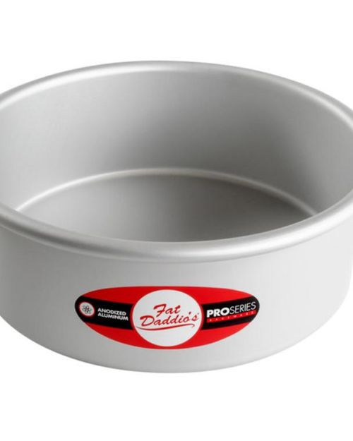 Fat Daddio’s Round Cake Pan 3×8 Inch