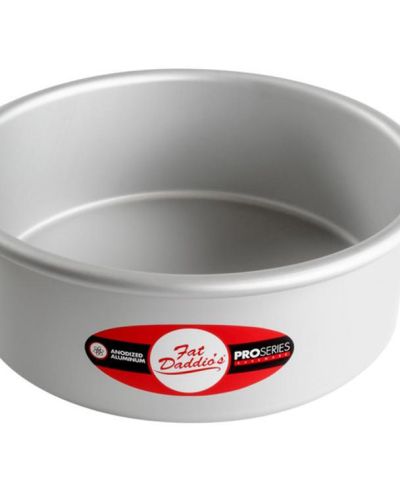 Fat Daddio’s Round Cake Pan 3×8 Inch
