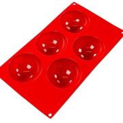 Fat Daddios Silicone Mould – Hemisphere 5 Cavity
